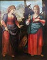 catherine of alexandria and saint margaret of antioch